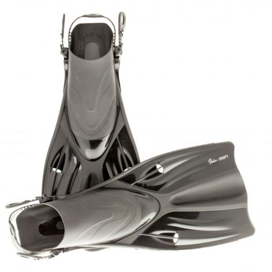 Короткі ласти Marlin Swift Black L-XL (42-46)