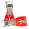 Ласти дитячі Marlin Joy Red S-M (27-31)