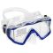 Маска Marlin Big Panoramic blue (прозрачный силикон)