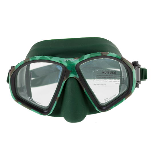 Маска Marlin Matte green camo