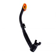 Трубка Marlin Dry Lux (прямая гофра) black/orange
