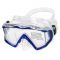 Маска Marlin Big Panoramic blue (прозрачный силикон)