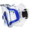 Маска Marlin Big Panoramic blue (прозрачный силикон)