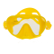 Маска Marlin Frameless Duo Yellow